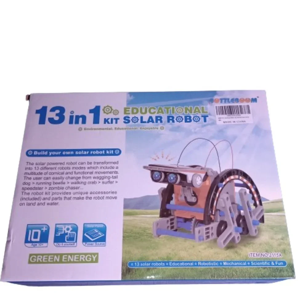 STEM 13-in-1 Education Solar Power Robot Toy Educational DIY Science Kit for Kid